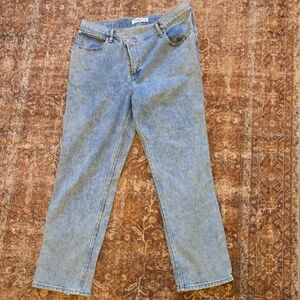 V Waist Abercrombie & Fitch Light Blue High Rise Jeans